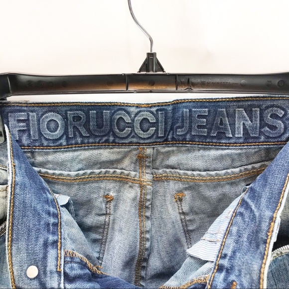 Fiorucci F&J Italian Designed Blue Jeans Size 32 - Picture 4 of 8